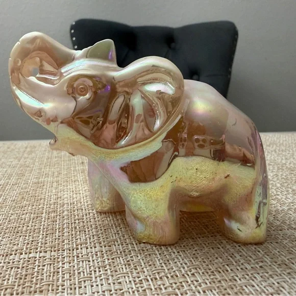 Angel Aura Quartz Crystal Elephant Positive Healing Energy - Picture 2 of 8